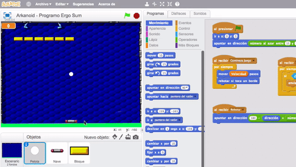 Arkanoid scratch
