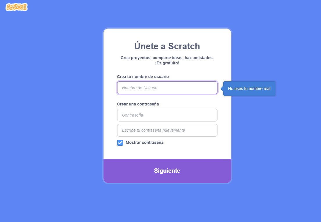 Registro Scratch